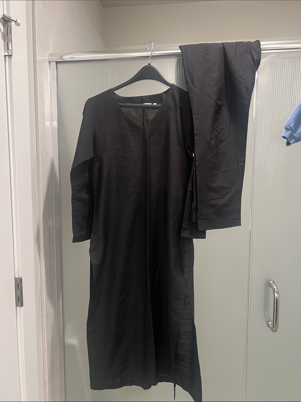 Women’s Black Long Coat Jacket